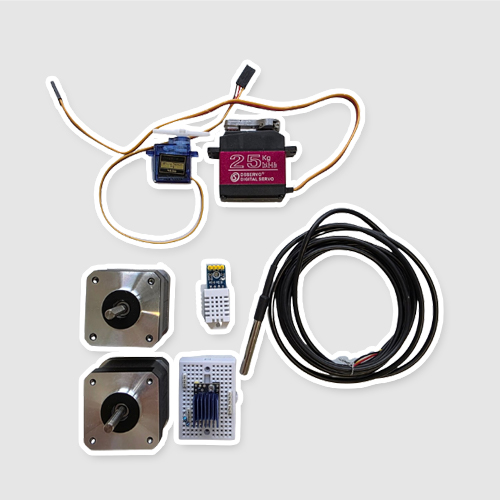 May 2025 — Sensor and motor support added