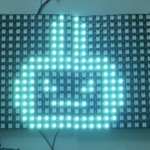 Flexible LED-matrix wiring