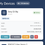 See a device’s MAC address and history